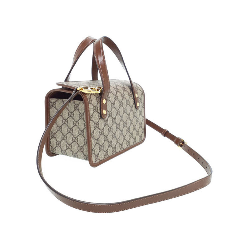 Gucci Horsebit 1955 Top Handle Bag Brown - Picture 2 of 9